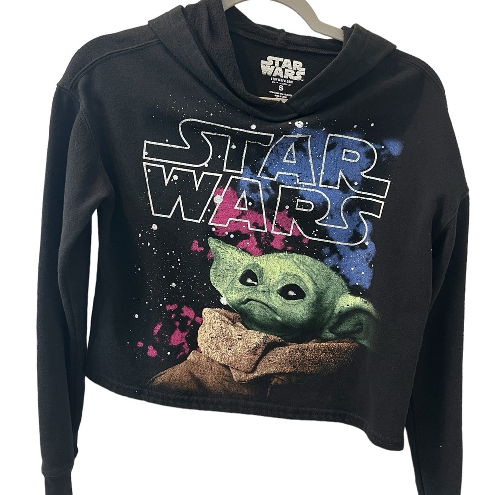 Star Wars cropped top sweatshirt